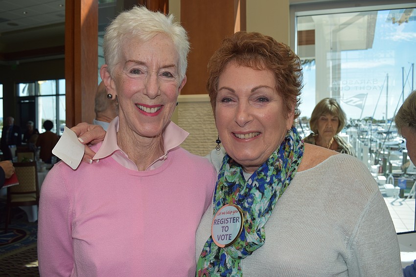 Evie Lichter and Arlene Skversky