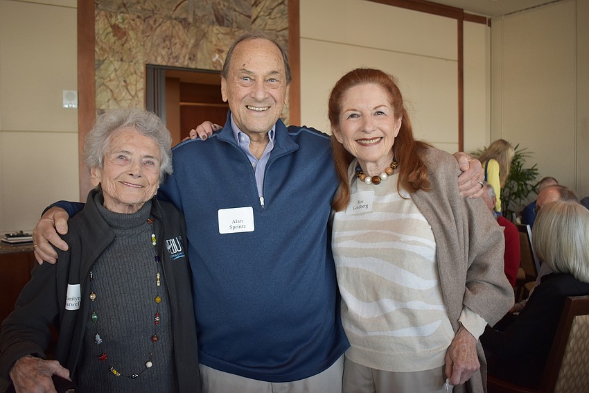 Marilyn Harwell, Alan Sprintz and Roz Goldberg