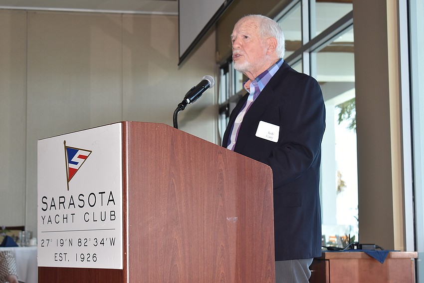 Bob Gary introduces the February meeting.
