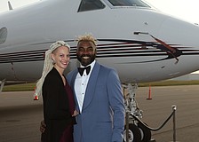 Fawne and Phillip Adams