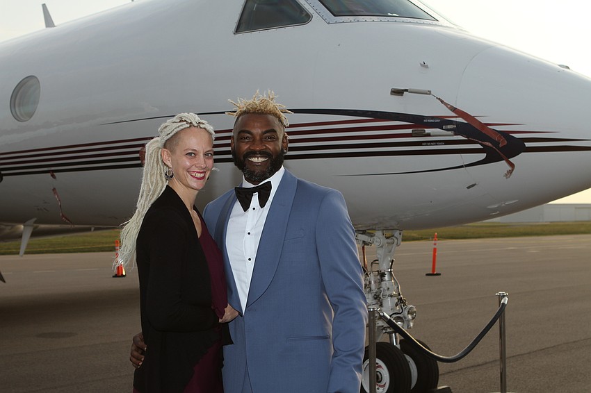 Fawne and Phillip Adams