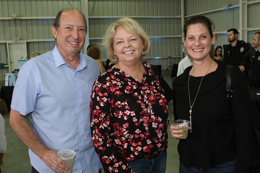 Danne and Tish Murphy with Christina Insalaco