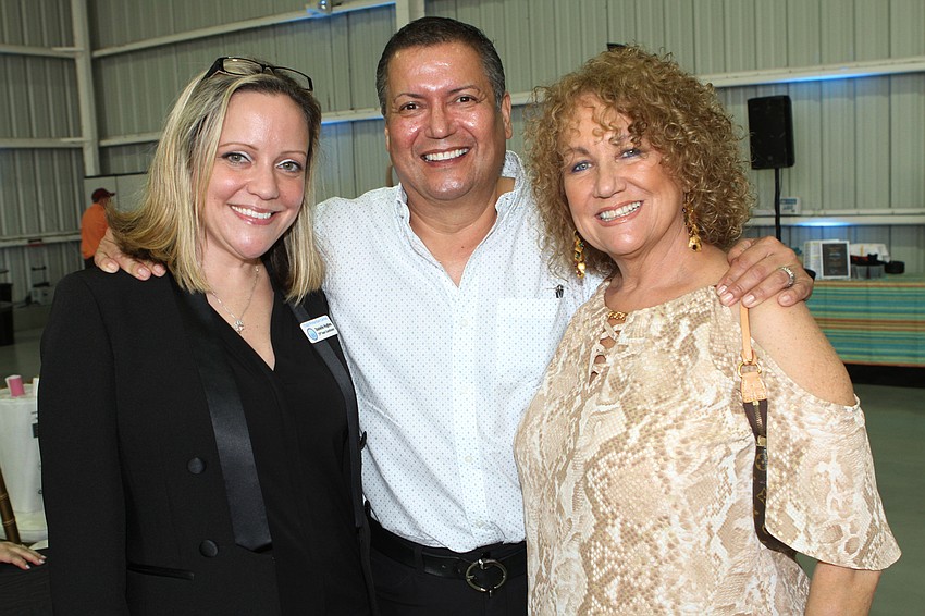 Danielle Hughes, Guillermo Garcia and Michele Haskins