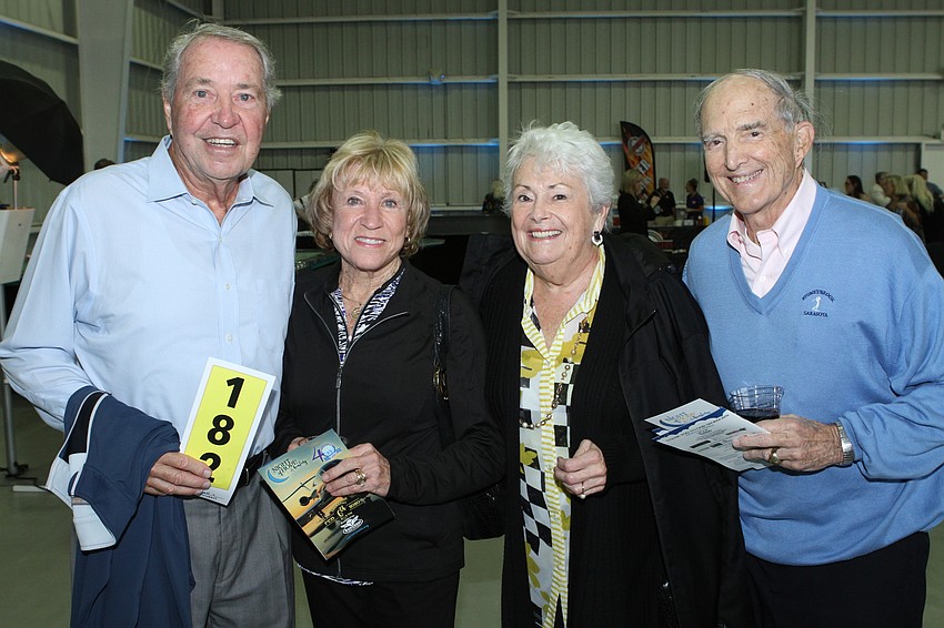 Dale and Nada Tindall with Judy Falkenthal and Charlie Brooks