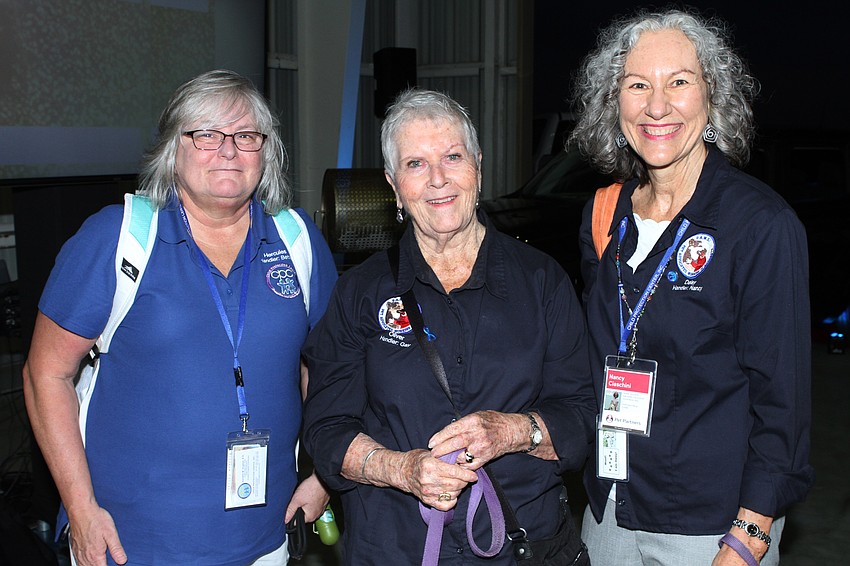 Bettie Bowling, Gay Haines and Nancy Ciaschini