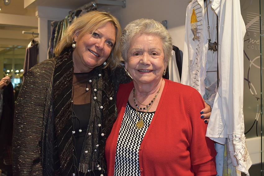 Joan Morgan and Toni Auteria