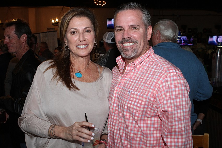 Event chairs Tracey and Greg Linehan