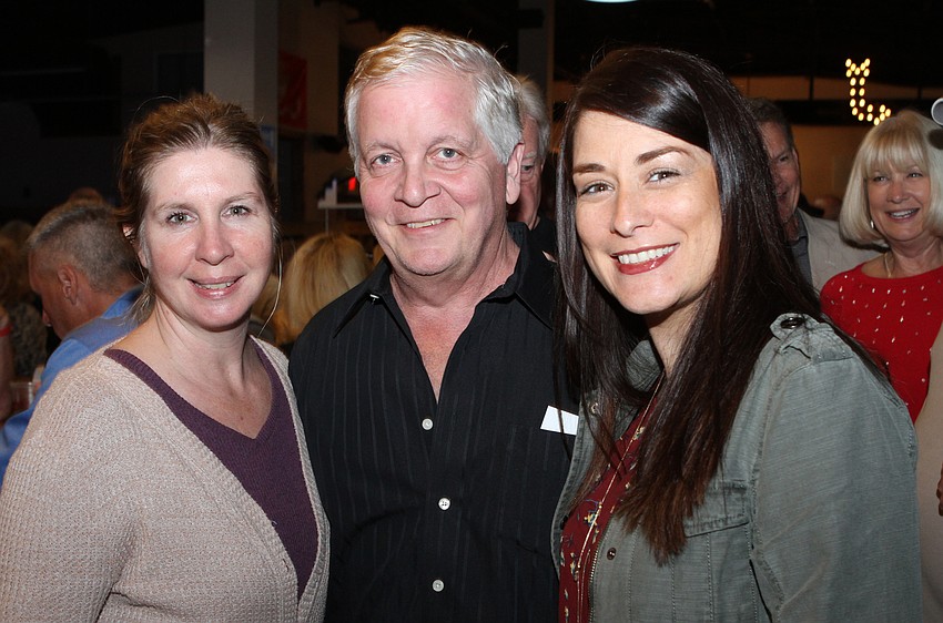 Kim Burns,  Ed Bertha and Kristin Hokanson