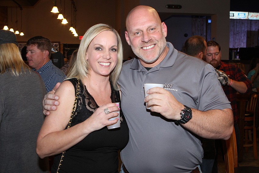 Jennifer Catalfo and Parker Reed