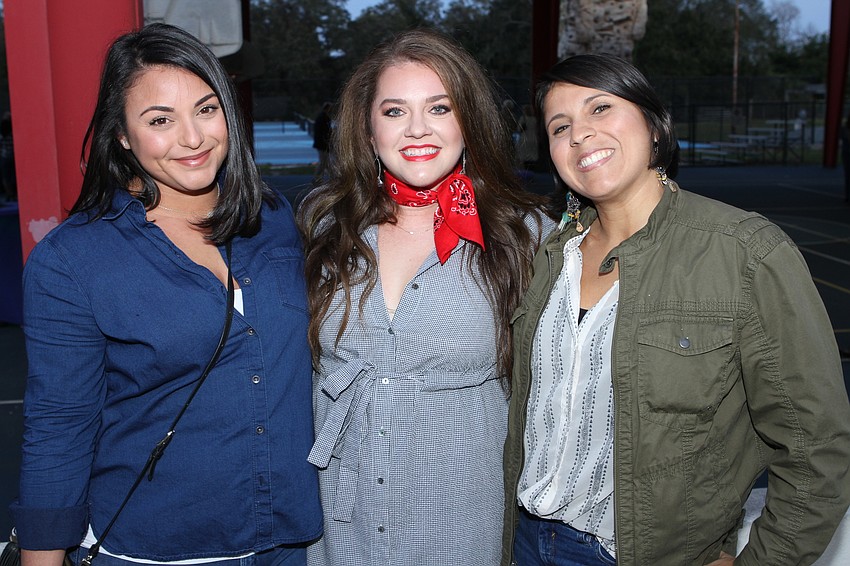 Vanessa Poole, Lauren Jackson and Amanda Rico Mattox