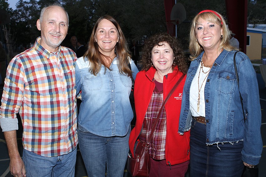 Jeff and Christy Warren with Sherri Pope and Colleen Wheatley