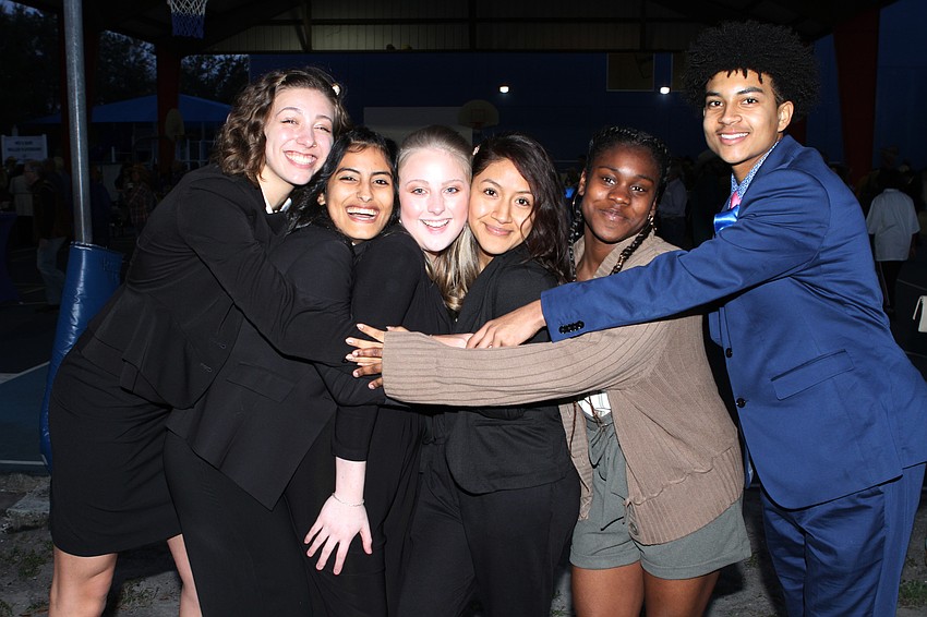 Marguerite Andrich, Vanessa Tase Sueiro, Madison Martin, Yaeli Bobadilla, Rah'Nia Hill, and Isaiah Levine