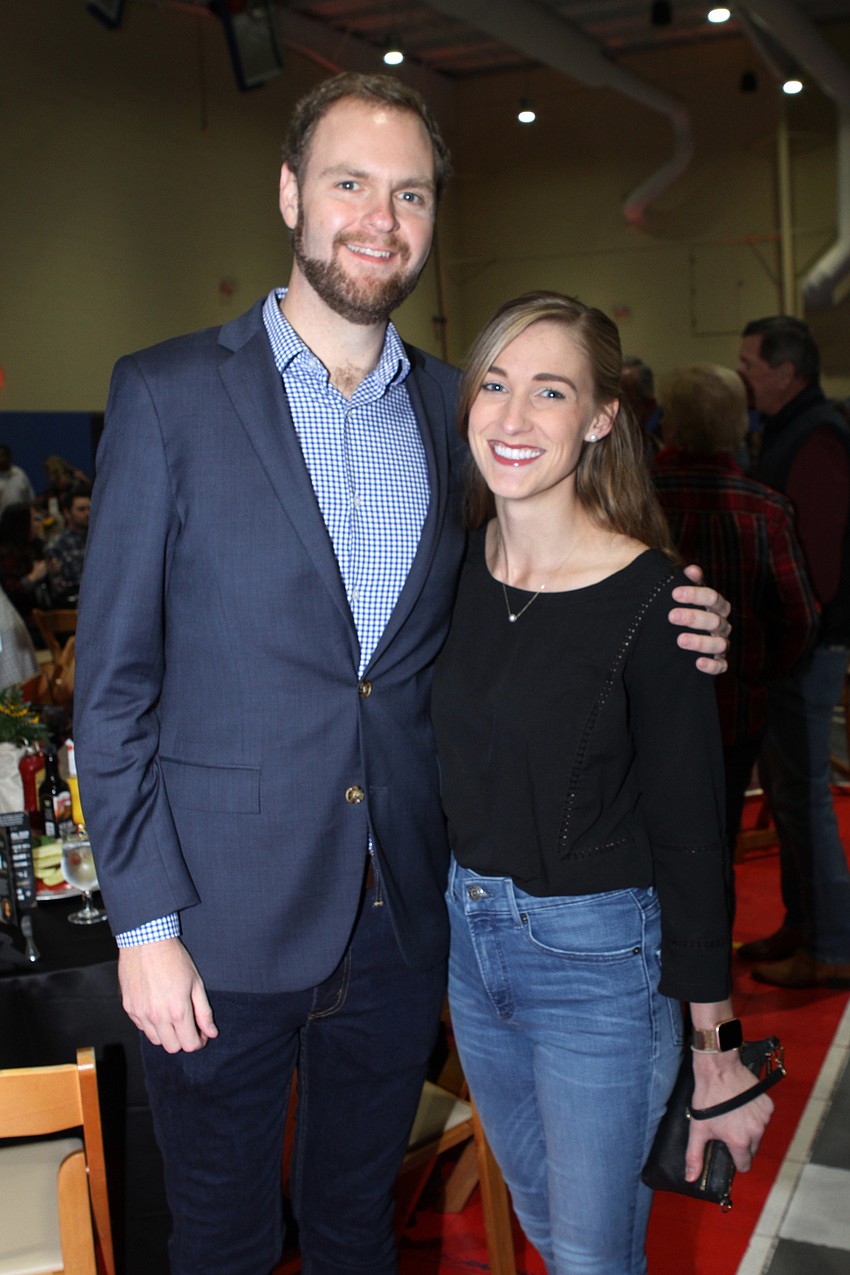 Murray  Devine and Pamela Sawusch