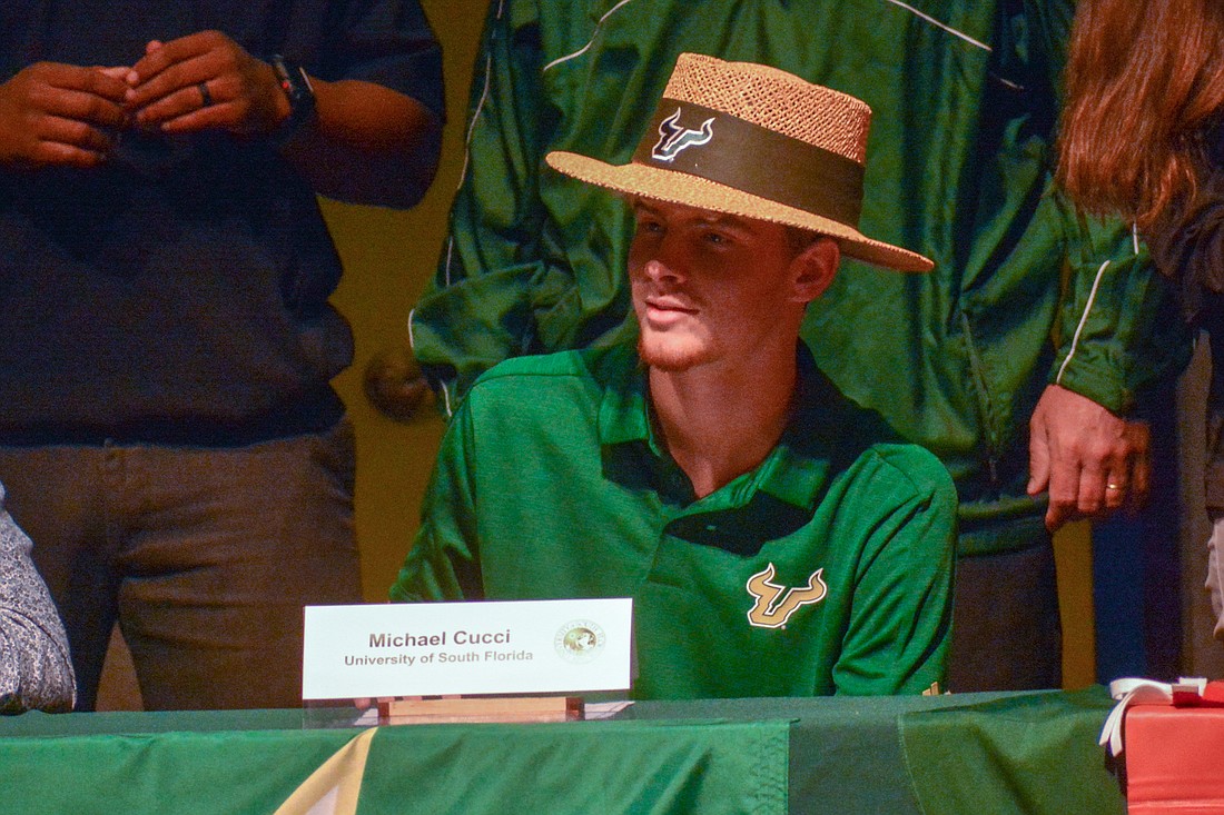 Lakewood Ranch senior wideout Michael Cucci is headed to South Florida.