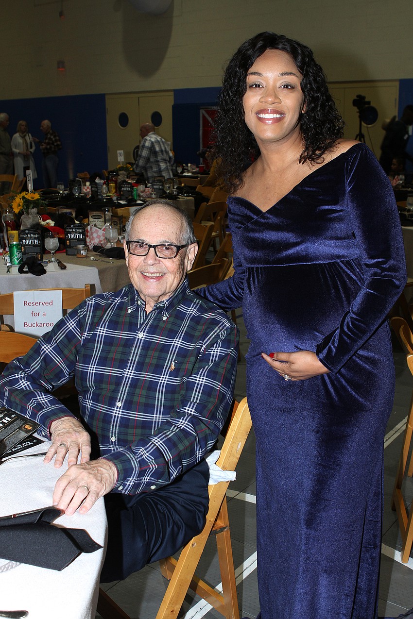 Honorees Wells Purmort and Shaneeka Foster