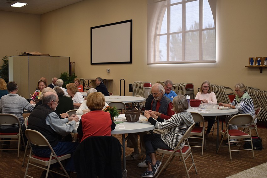 About 50 Christ Church members showed up to volunteer their time.