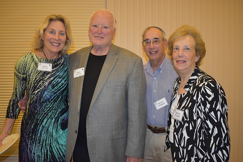 Susan and David Gorin with Michael and Barbara Perilstein