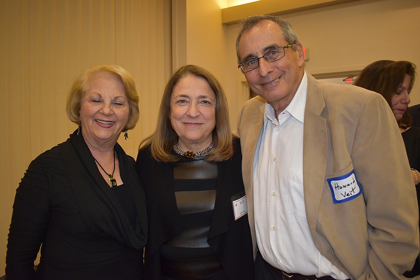 Carole Shaw with Kelli and Howard Veit