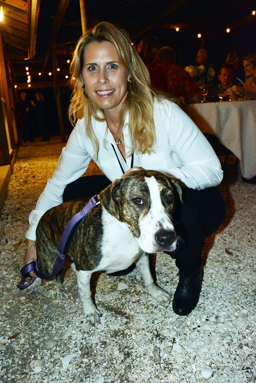 Angela Wester adopted Pepper from the Humane Society at Lakewood Ranch one month ago.