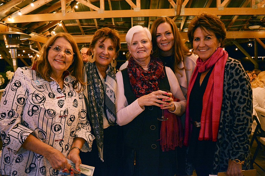 Humane Society at Lakewood Ranch board members Cindy Jackson, Susan Giroux, Deanna Murchie, Brittany Murchie and Joann Nicholas were excited to showcase the work of the Humane Society.