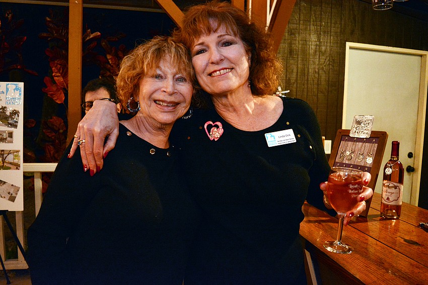 Rosedale Golf and Country Club's Beverly Russin is an eight-year volunteer, and Lakewood Ranch's Linda Dirk is a board member.