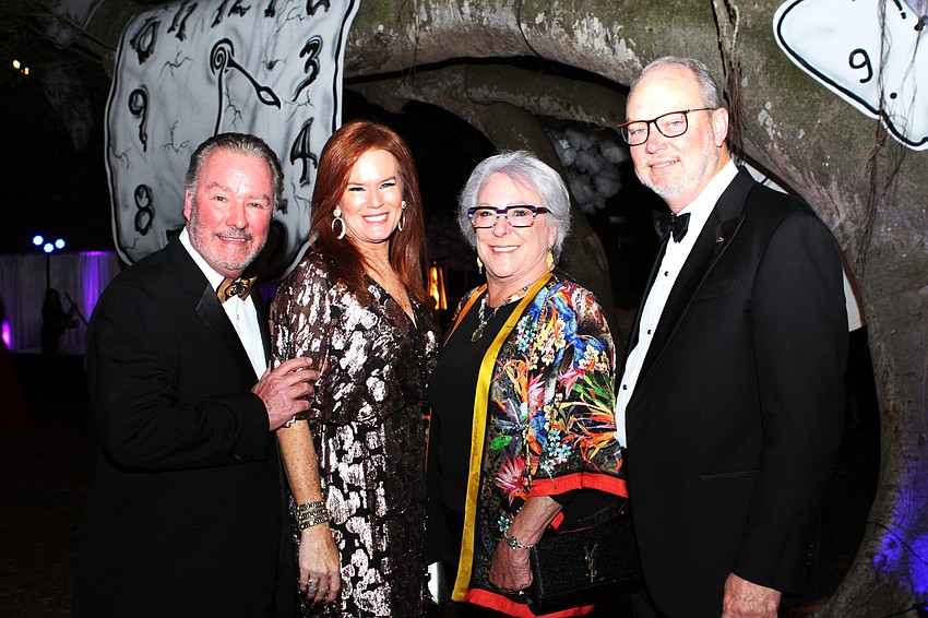 Michael and Terri Klauber with Sherry and Tom Koski