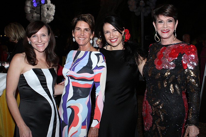 State Rep. Margaret Good, Audrey Robbins, Kay Mathers and Wendy Feinstein