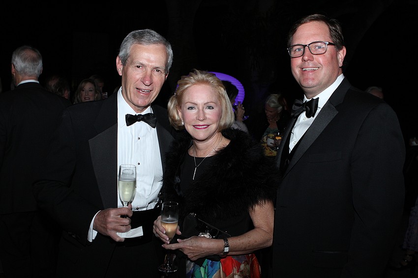 Michael and Mary Jane Hartenstine with John Wagner