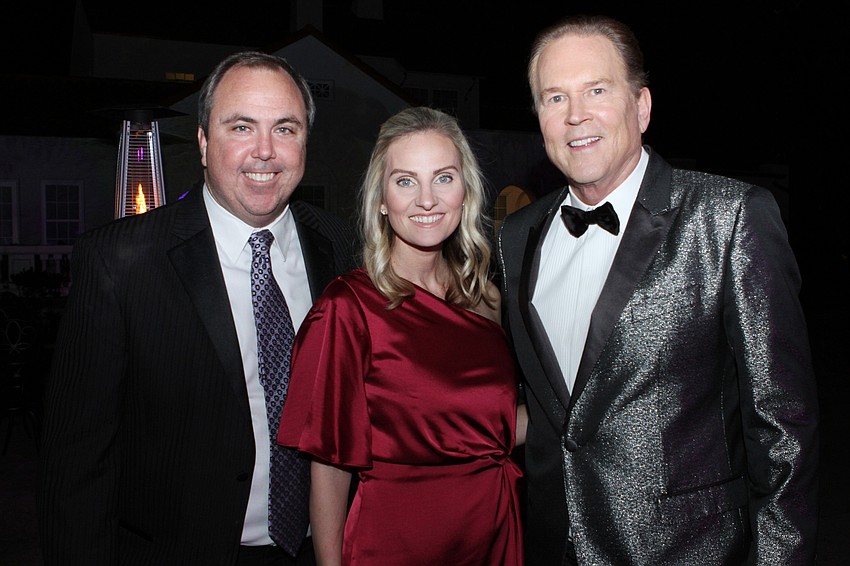 Sen. Joe Gruters and Sydney Gruters with Rep. Vern Buchanan