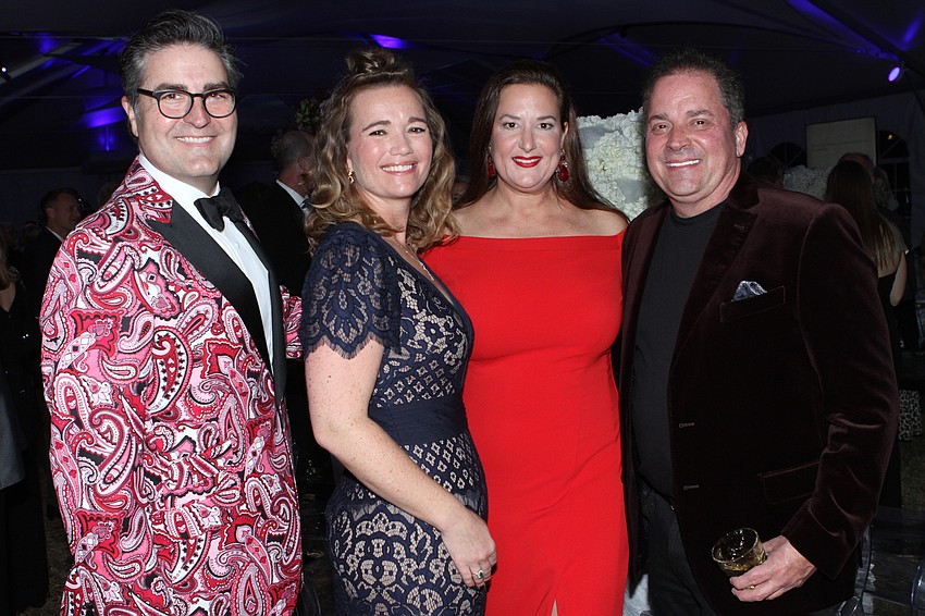 Tom Luzier, Roseanne Frano, Allison Luzier and Kurt Lucas