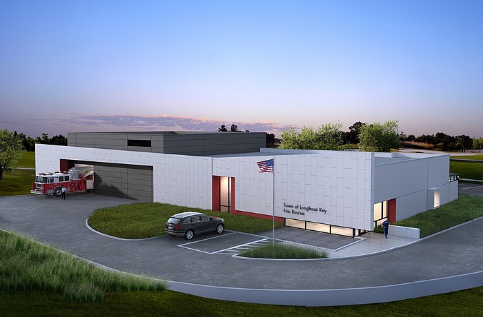 An architectural drawing of the proposed Station 92 building. (Image courtesy Sweet Sparkman Architects)
