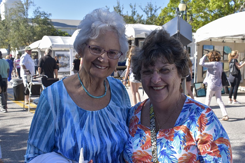 Peg Triplett and Teri Ingram