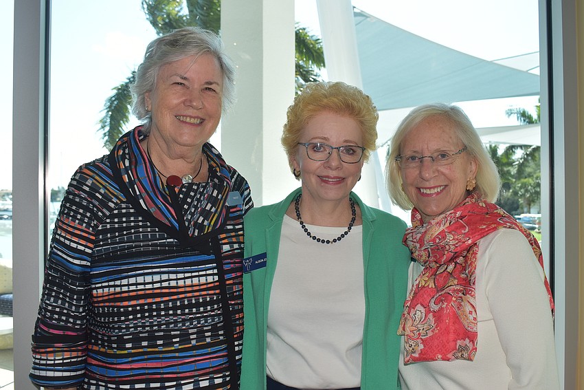 Pam Toft, Alison Jones and Daphne Walker