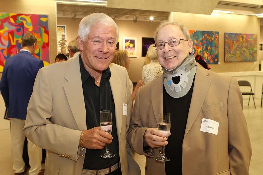 Don Bruns and Art Levin