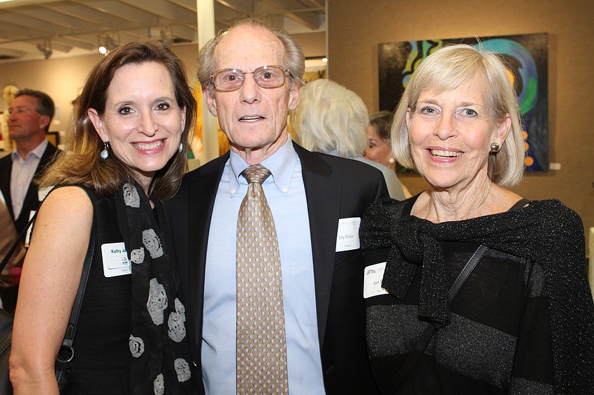 Kathy Jordan, Jay RIxse and Ann Fries