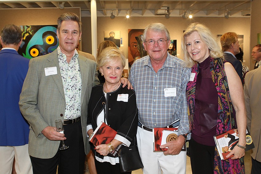 Lee Duffey, Barbara Gardner, Charles Wilson and Jenny Duffey