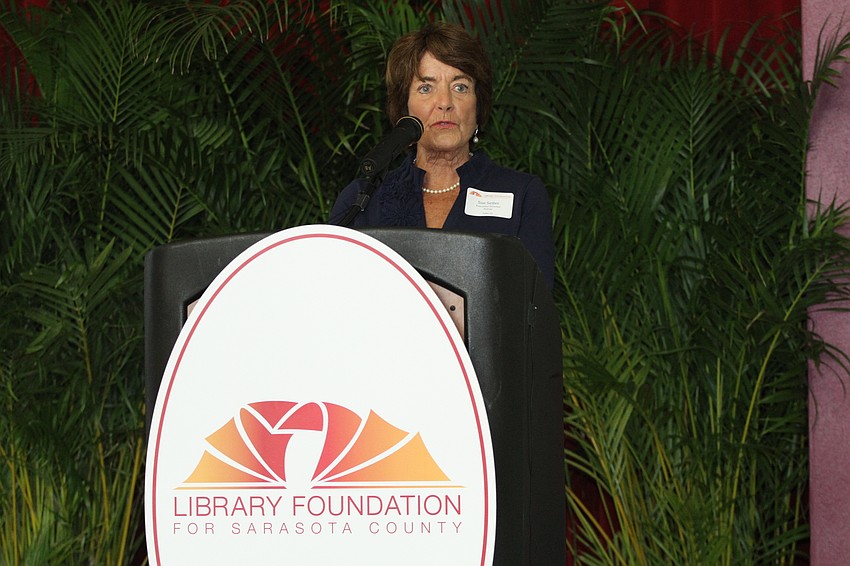 Executive Director Sue Seiter started off the program.