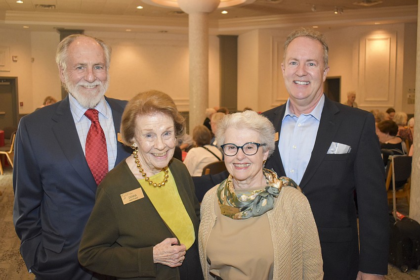 Dick Johnson, Donna Maytham, Isabel Becker and Jonathan Coleman