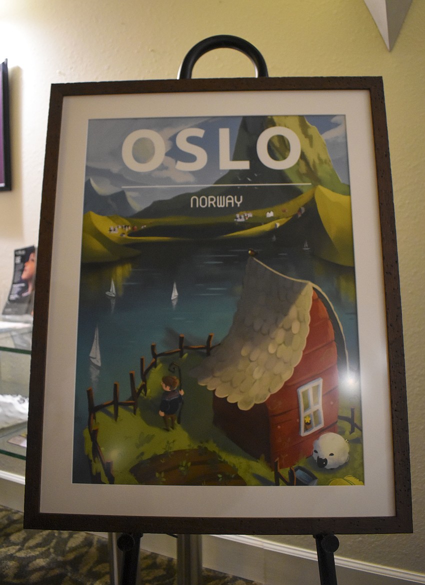 Valerie Turner's piece is designed around Rick Steves first trip to Europe at 14 years old.