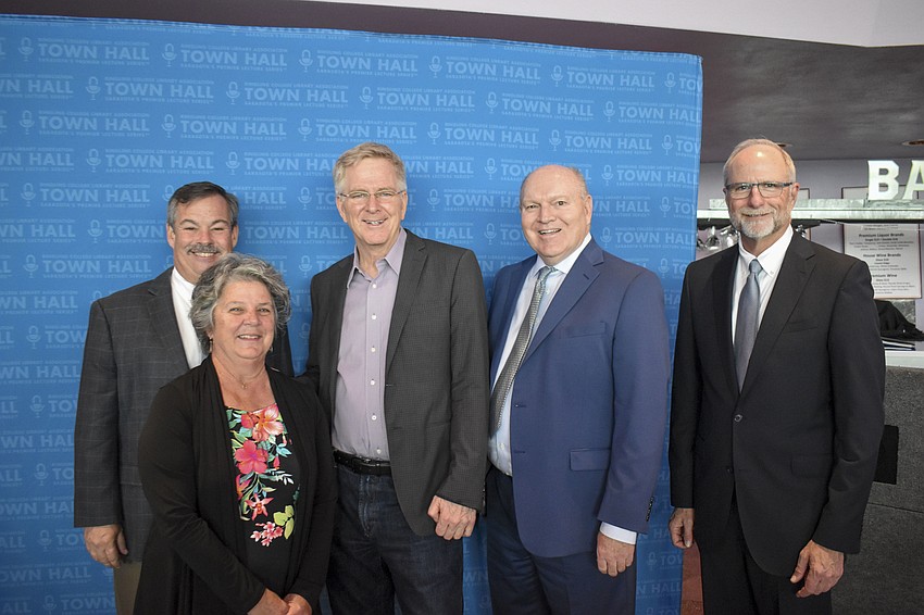 Andy Goyer, Anne Goyer, Rick Steves, Ron Koepsel and Lowe Morrison