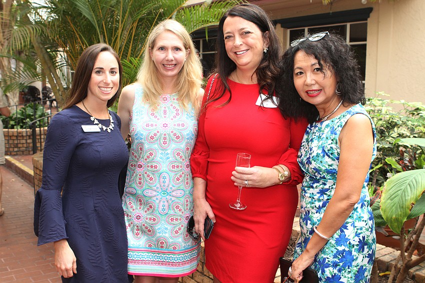 Sarah Wertheimer, Anneliese Sandstrom, Lisa Budslick and Kathy Yu