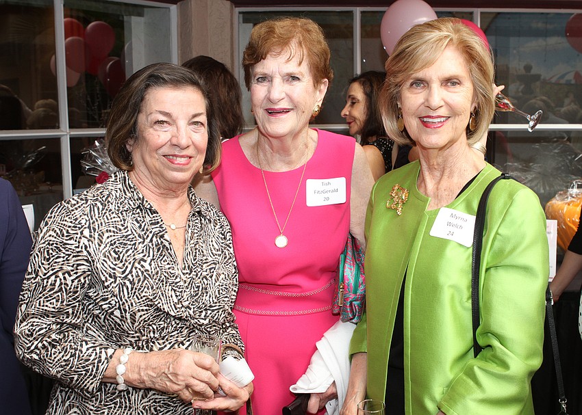 Nancy Bailey, Trish Fitzgerald and Myrna Welch
