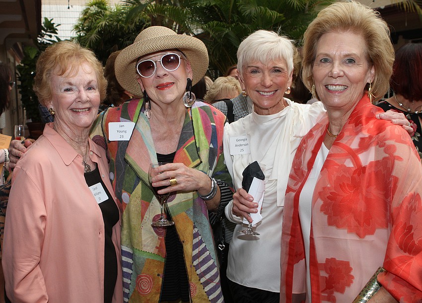 Carol Williams, Jan Young, Georgia Anderson and Ollie Johnson