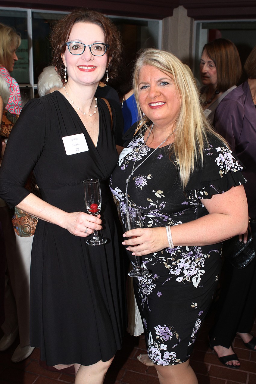 Anne Toale and Mechele Leonard