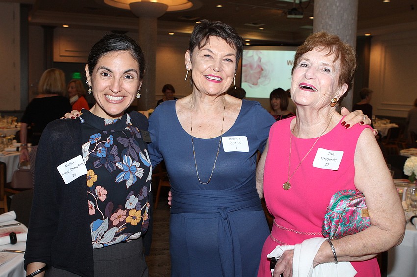 Melody Mora, Belinda Coffrin and Tish Fitzgerald