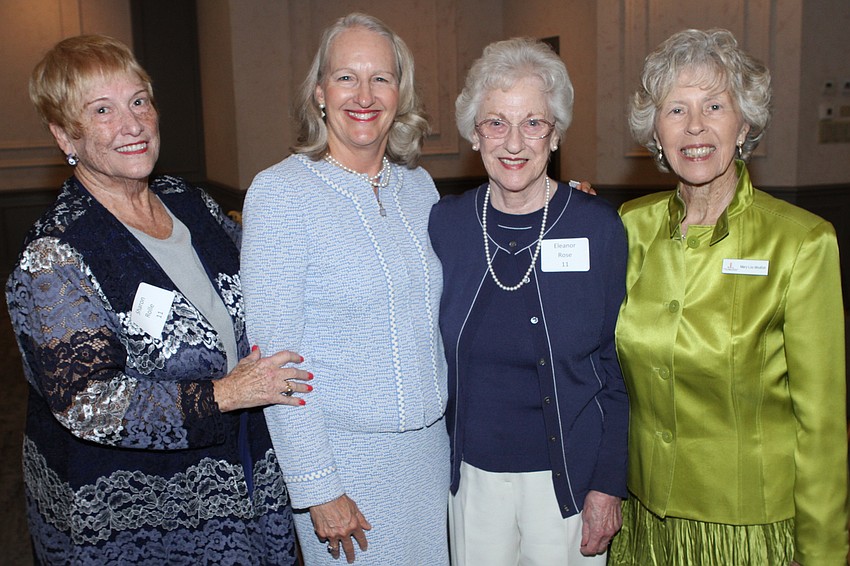 Sharon Rolle, Kim Cornetet, Eleanor Rose and Mary-Lou Molton