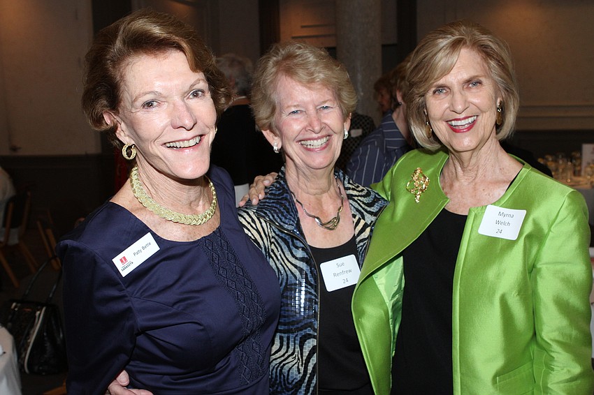 Patty Bettle, Sue Renfrew and Myrna Welch