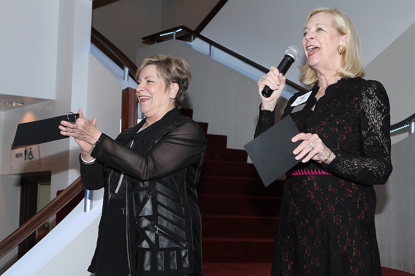 Managing Director Linda DiGabriele and Ann Charters