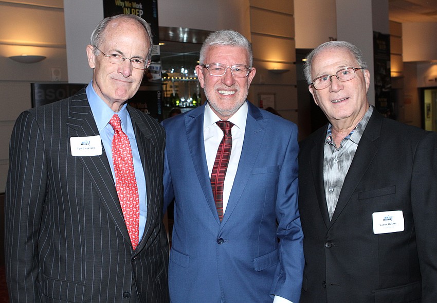 Tom Charters, Artistic Director Michael Donald Edwards and Larry Haspel