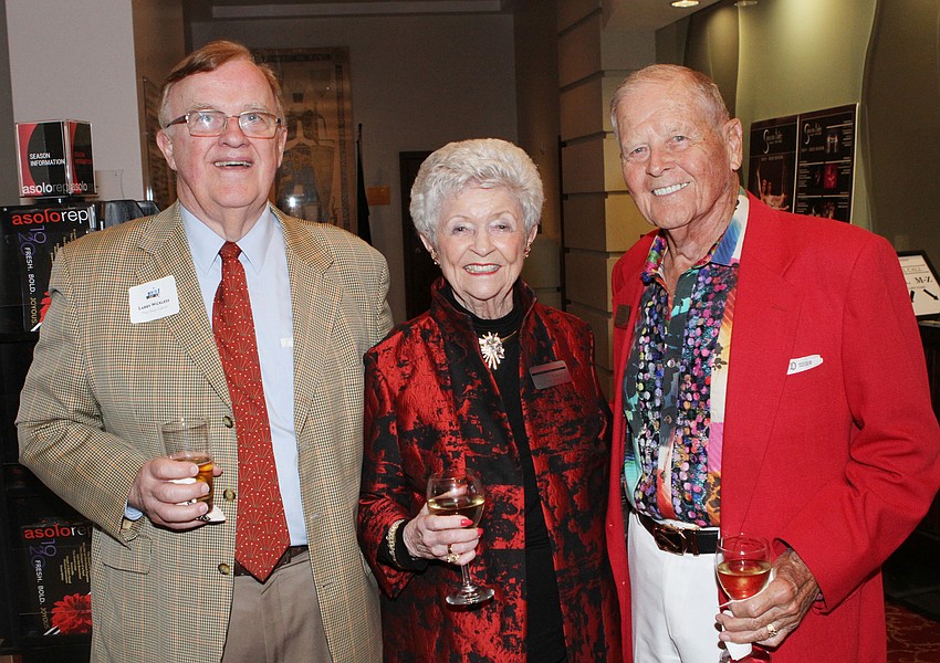 Larry Wickless, Jo Ann Burhart and Don Burhart